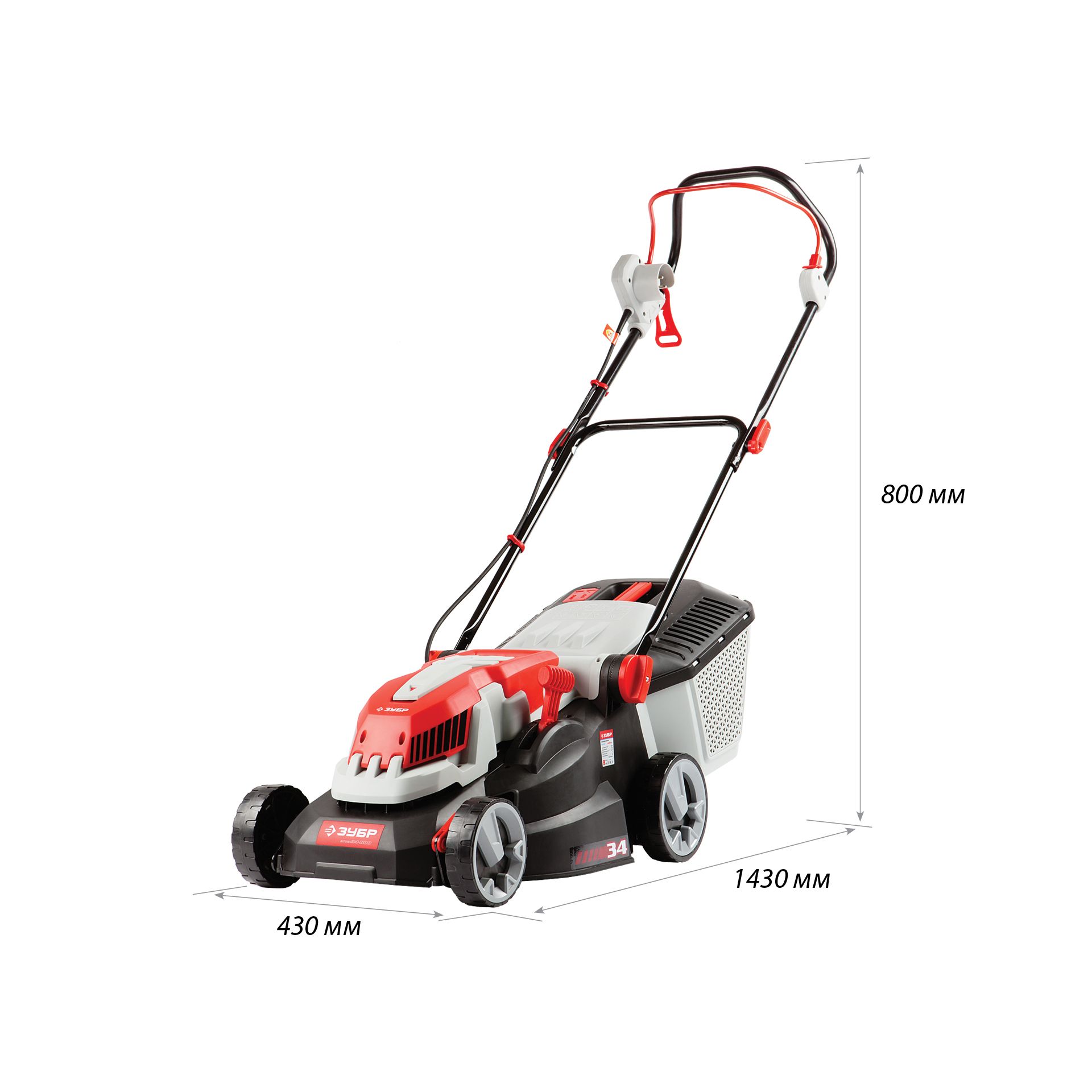 Газонокосилка электрическая ЗГКЭ-34-1100