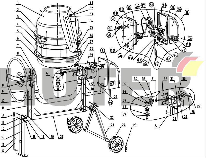 БМ-230 Вихрь EVL 74/1/8