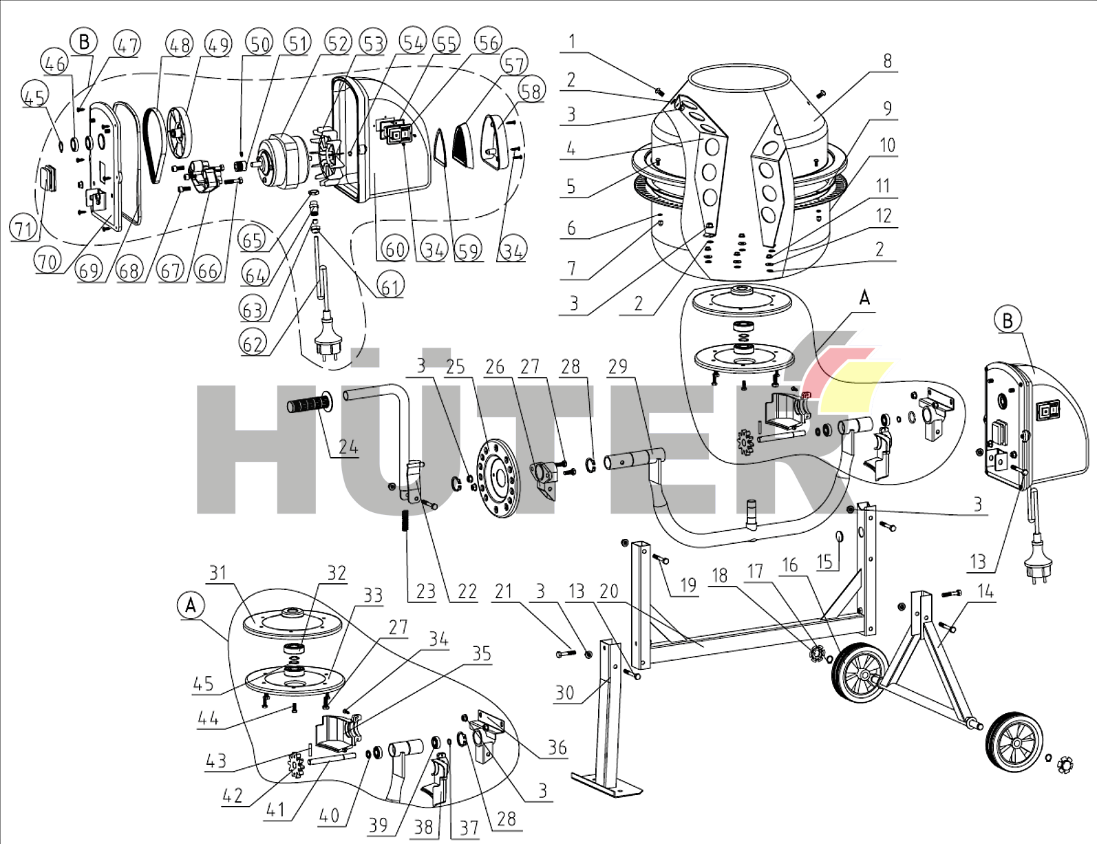 БМ-63 Вихрь (до LGP11) LGP 74/1/1