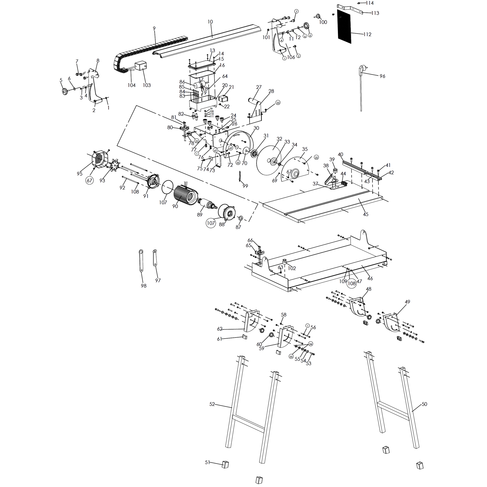 Плиткорез электрический, с водяным охлаждением СП-620