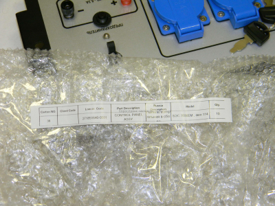 Панель управления в сборе