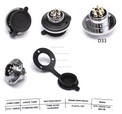 Розетка силовая