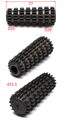 Рукоятка рычага M10 (резиновая)