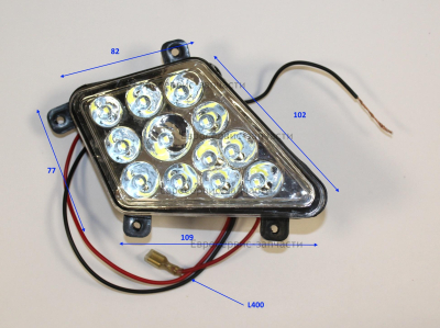 Фара правая (для версии с двумя фарами). СМ 7Э