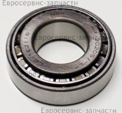 Подшипник HR30205J горизонтального вала F9.9BMS, F15BMS, F20ABMS, T18BMS, T30ABMS (конический)