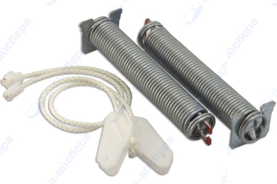 Ремкомплект двери ПММ-45cm (2 пружины+крепеж) Bosch 754866