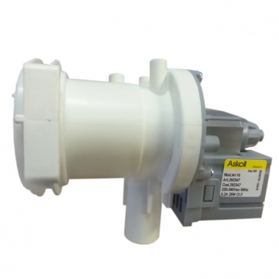 Помпа 25W, Askoll, с улиткой, на винтах, клеммы сзади вместе, 220V