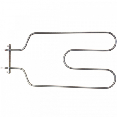 ТЭН духовки 1200W, ИТАТЭН, нерж, L220х430мм, 2 вершины, Ш-образный, нижний, Лысьва, 220V