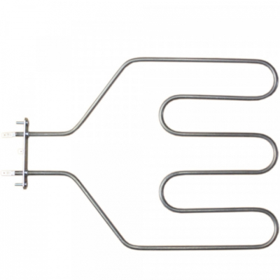 ТЭН духовки 1200W, ИТАТЭН, нерж, L275х355мм, 3 вершины, Ш-образный, нижний, Омничка, Норд, 220V