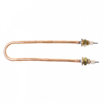 ТЭН 2000W, медь, М18, L280мм, межосевое расстояние 60мм, с гайкой, ф2, 220V