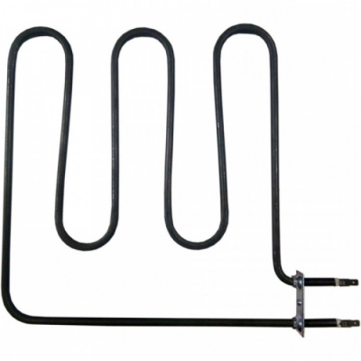 ТЭН для саун 1500W, L265x300мм, угловой, клеммы под разъем, 230V