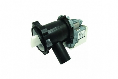 Насос (помпа) с корпусом (тонкий патрубок) для стиральной машины Bosch Mainox (Китай)