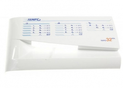 Передняя часть контейнера для порошка для стиральной машины Candy 90489696