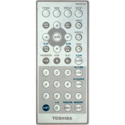 Пульт Toshiba MEDR27UX PORTABL DVD+TV