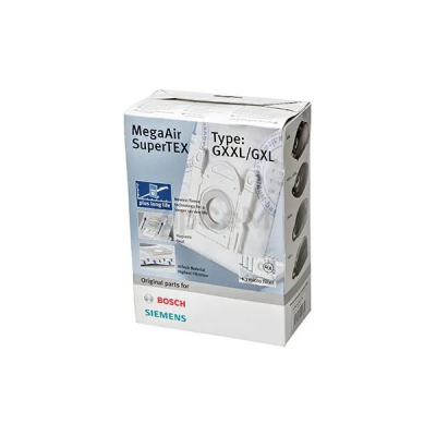 Мешки микроволокно в наборе (4шт) Type G XXL/G XL BBZ41FGXXL для пылесосов Bosch, Siemens 467342