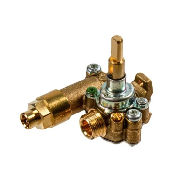 Кран газовый средней горелки (с клапаном) для варочных панелей Electrolux 3577306248