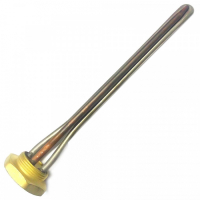 ТЭН радиаторный 1000W, ИТАТЭН, клеммы под стержневой термостат, G1 1/4", L272мм, 220V