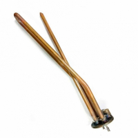 ТЭН 1 кВт (1000 вт) RCF для водонагревателя Ariston VLS, Superlux, Simat, под анод М5, 65180040