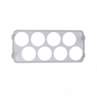 Вкладыш для яиц на 8 шт., для холодильников холодильника Минск, Атлант, 205х90х25мм (301.54-3.1.072, 3015431072), 301543107200