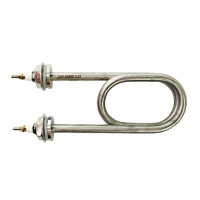 ТЭН 4000W, нерж, М22, L210мм, межосевое расстояние 70мм, ф7, 220V