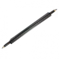 ТЭН 1000W, черн, L450мм, оребренный, подвижный воздух, ТЭНР 45А 13/1,0о 220 ф1, 06.100