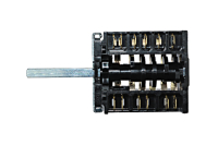 Переключатель режимов конфорки, 7-позиционный, замена RT345-1A(51.43/-23)-S 16A,250V,T