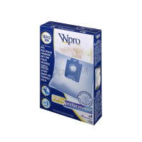 Комплект мешков SB242-MW Wpro (4 шт) + фильтр для пылесоса Whirlpool 481281718617
