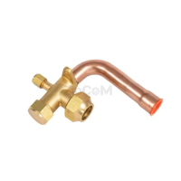 Кран сервисный (порт) 5/8" угловой 90° для кондиционеров