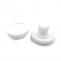 Блок шестеренок мясорубки BOSCH MFW 45020/01 средняя+малая BS016